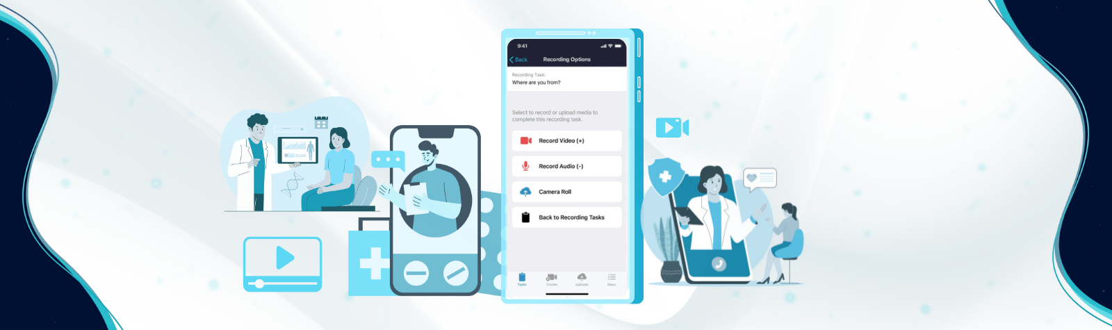 Cyrano Studio App for Secure Healthcare Video Creation